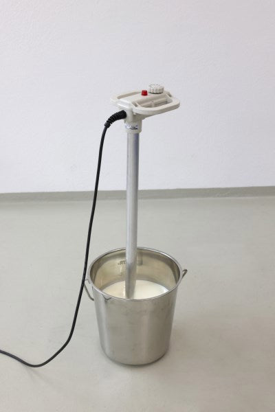 Chauffe-lait pour veaux avec poignée thermostatique