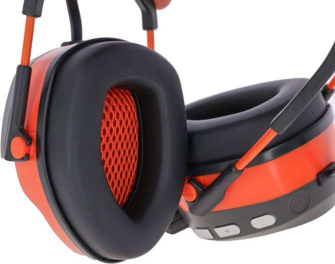 Le casque antibruit Kerbl fonctionne avec la radio et le Bluetooth