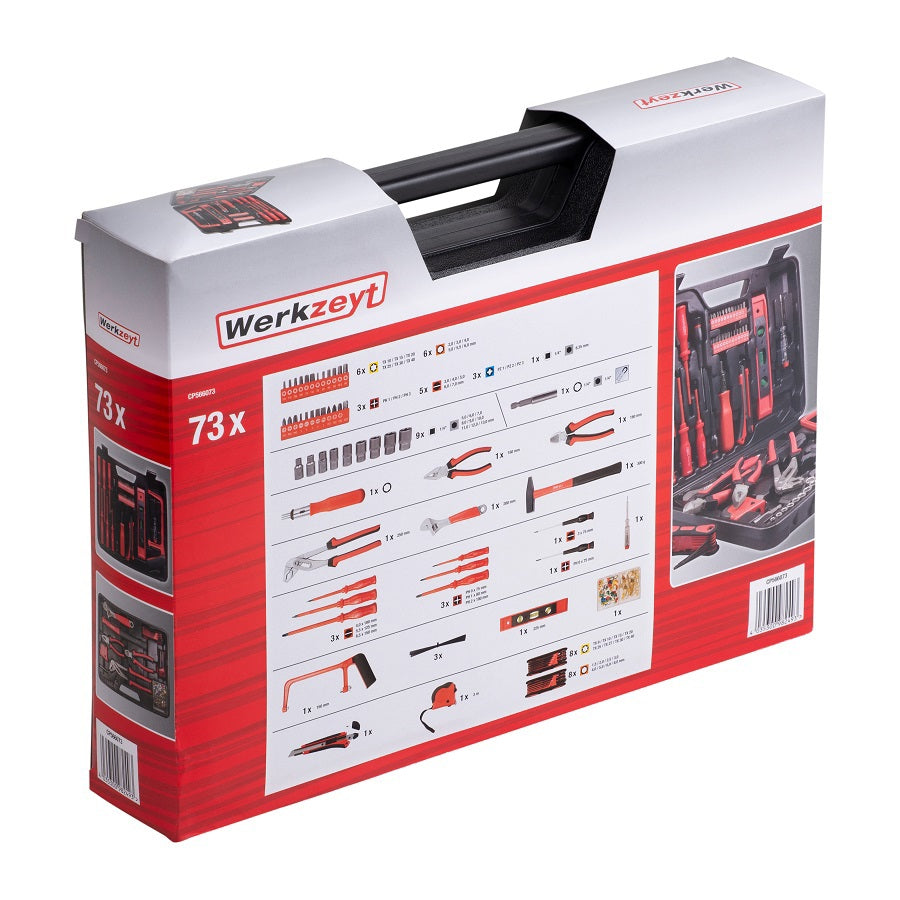 Mallette à outils Connex 73 pièces complète