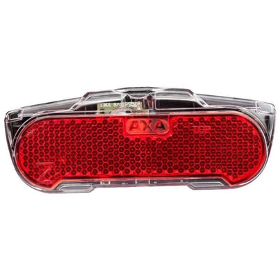 Feu arrière Axa LED mince et stable, support arrière jumelé. mince et stable 50 mm