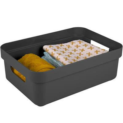 Sunware sigma home boîte de rangement 9l anthracite