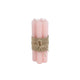 Cosydecor bougie de table rose clair ø2x16cm 7 pièces