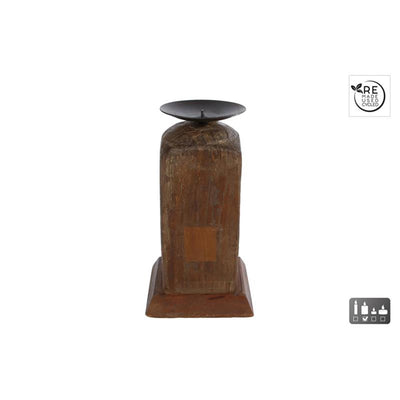 Cosydecor bougeoir raymond bois naturel