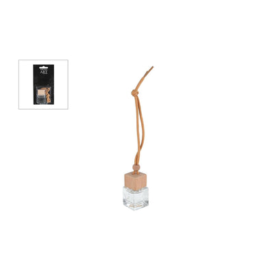 Set de parfums arôme art voiture pendentif verre bois