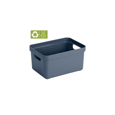 Sunware sigma home boîte de rangement 5l bleu-gris