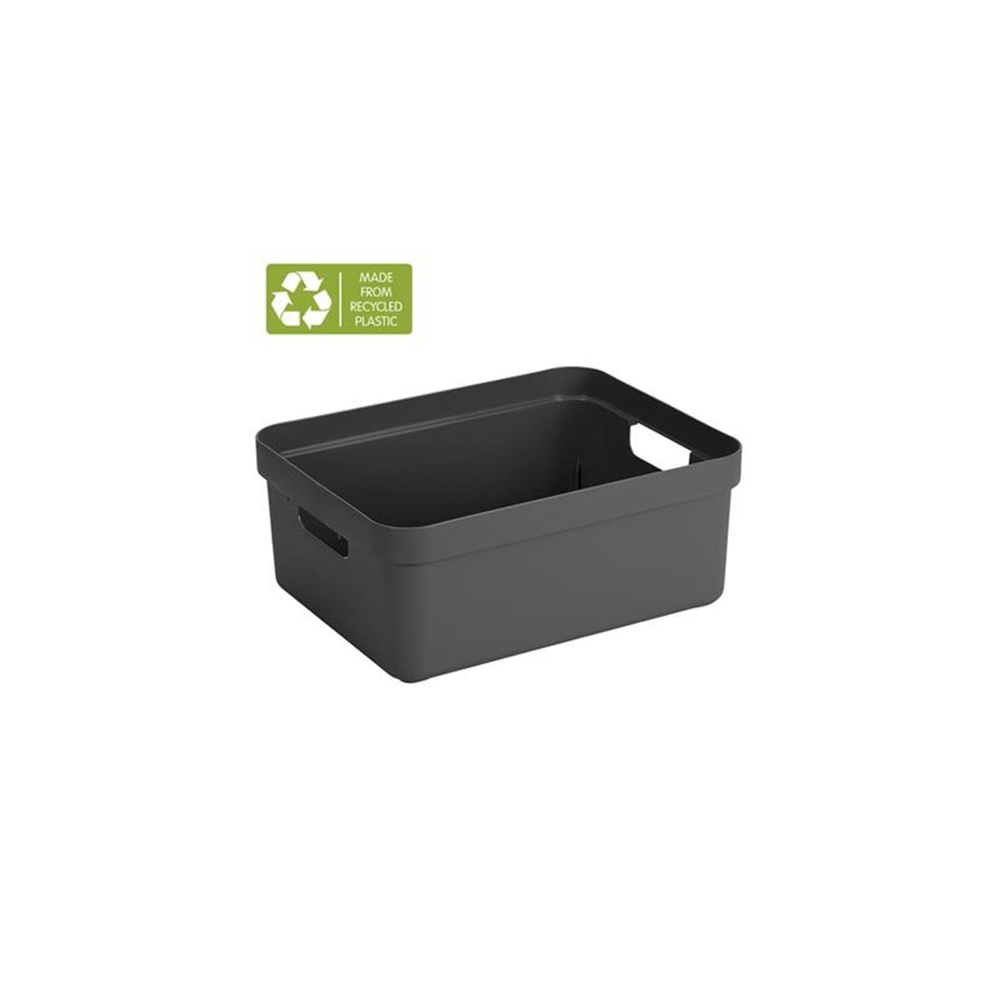 Sunware sigma home boîte de rangement 24l anthracite