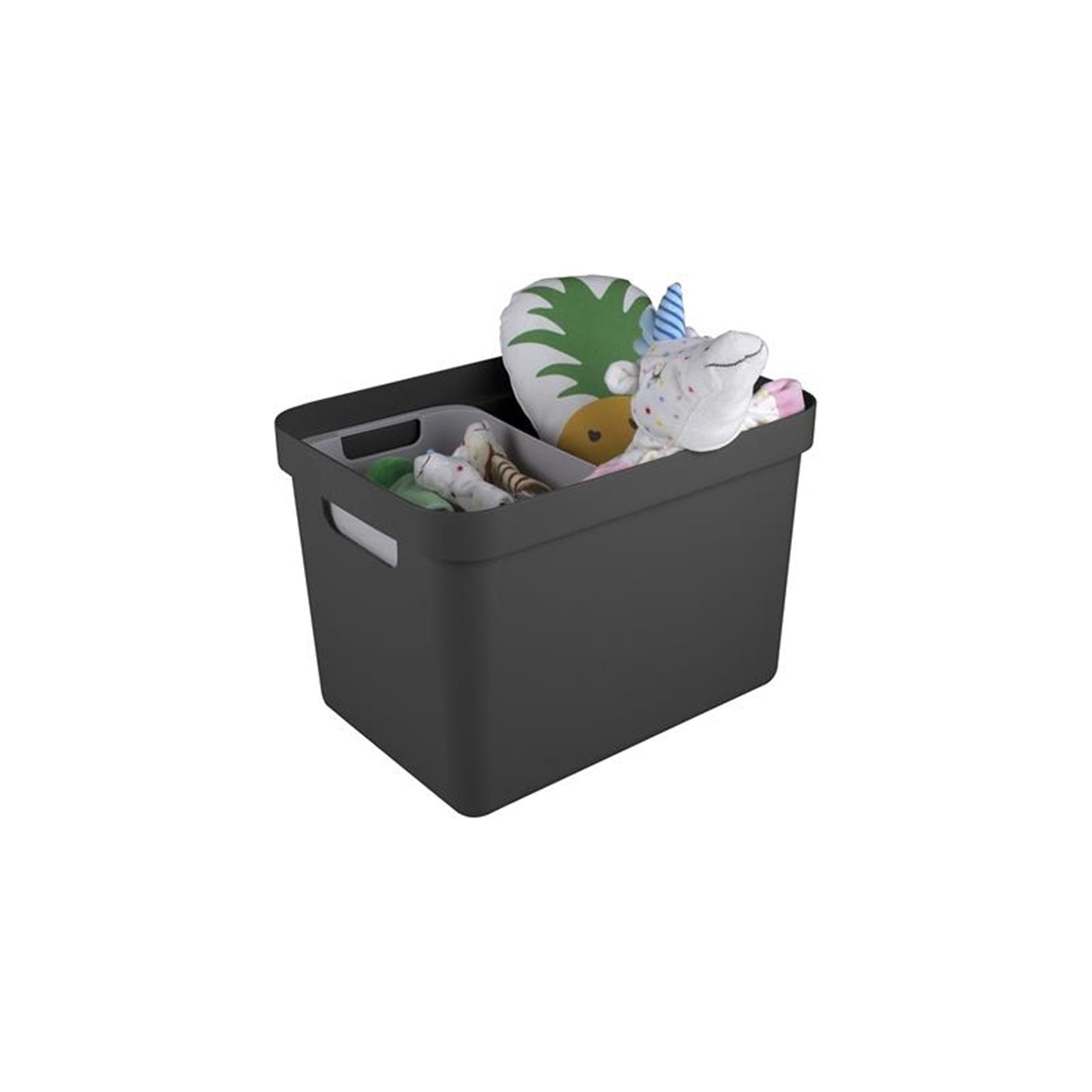 Sunware sigma home boîte de rangement 18l anthracite