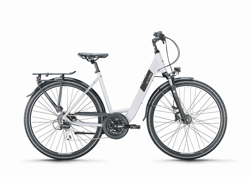 Vélo de randonnée Victoria treqana 4 mod. 24 vélo vict.treqana 4 28 56 vague 24sp blanc magique