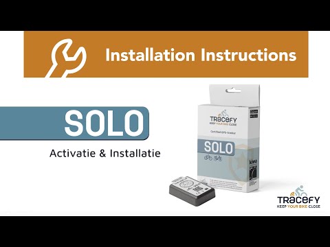 Tracefy Solo Solo Stand-S tracker GPS