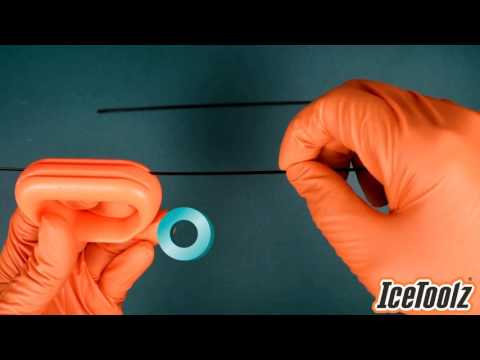 Porte-rayons IceToolz 12T4 pour serrer les rayons plats de 0,9 et 2,0 mm
