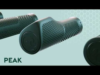 Herrmans poignées nucore grip town Peak 130mm gris
