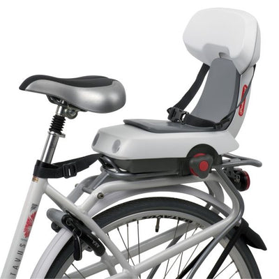 Siège arrière Polisport Guppy junior. Couleur : gris