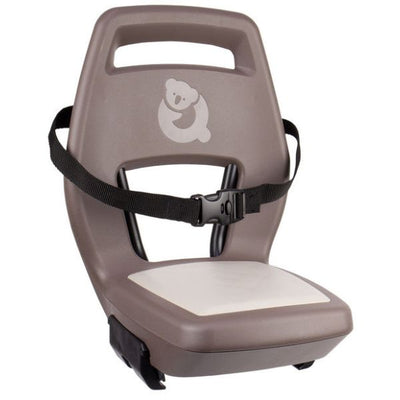 Qibbel arrière siège junior 6+ bagages porteuse noire brun clair