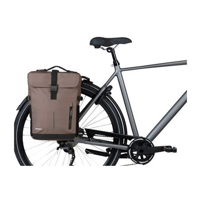 Basil Double Bicycle Bag Move Mik 30 litres 16 x 27 x 38 cm brun