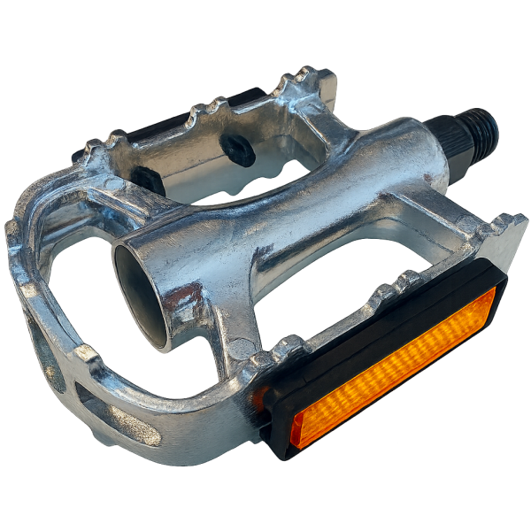 Jeu de pédales Edge MTB Trekking Luxe aluminium argenté