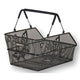 Basil Cento S Flower Multi-Basket à vélo - à l'arrière - petit - noir