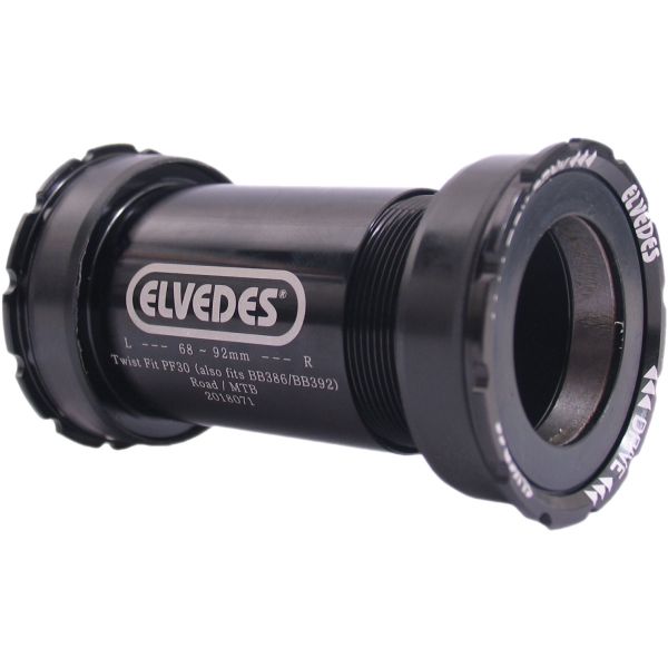 Boîtier de pédalier Elvedes Twist pour PF30 (convient aussi pour BB386 BB392)
