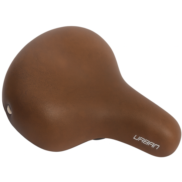 Bicycle Saddle Edge Urban - Matt Dark Brown (sur carte)