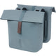 Basil Tas City Double Vegan Leather | Graphite bleu