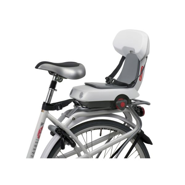 Fixation du porte-bébé Guppy pour siège arrière blanc gris