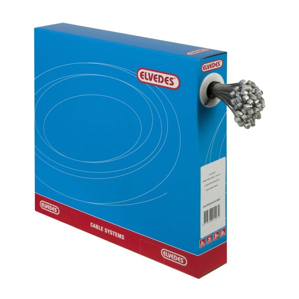 Câbles intérieurs de frein Elvedes 2250mm inox Slick Ø1.5mm T-nipple (100 pièces)