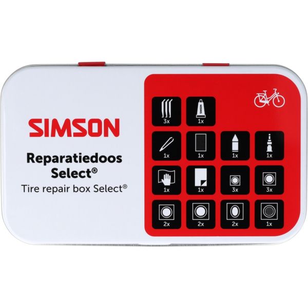 Sélection de la boîte de réparation Simson