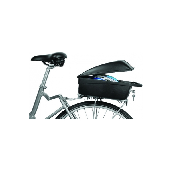 Top case Polisport Luxe - noir (montage fixe sur support)