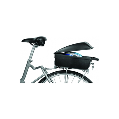 Top case Polisport Luxe - noir (montage fixe sur support)
