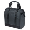 Basil sac grand bâche shopper noir mik crochets | 23l