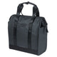 Basil sac grand bâche shopper noir mik crochets | 23l