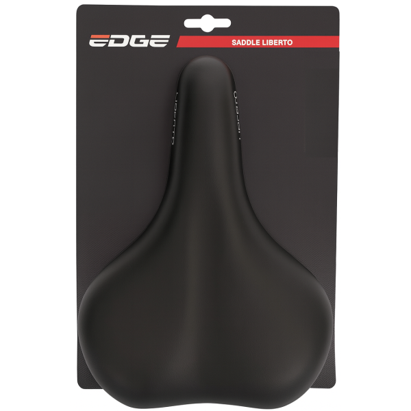 Bicycle Saddle Edge Liberto - Black (sur carte)