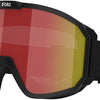 Bliz rave brown w red multi - masque de ski