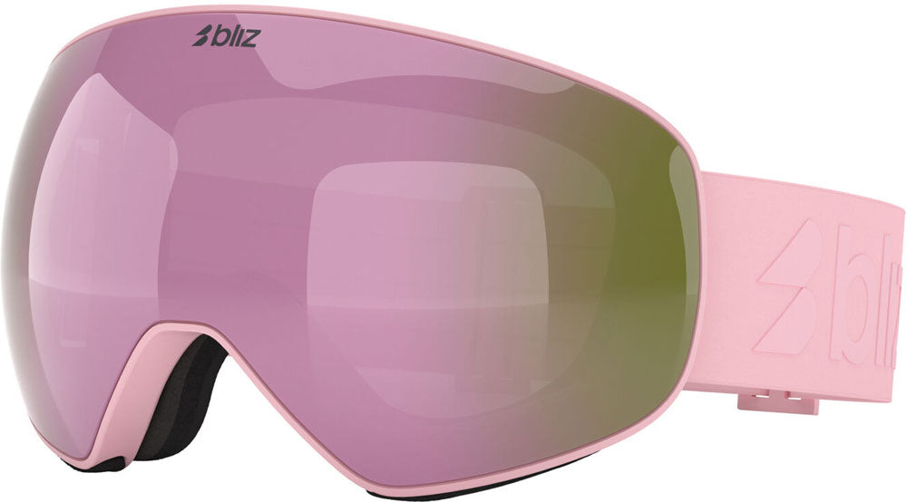 Bliz floz brown w pink multi - masque de ski