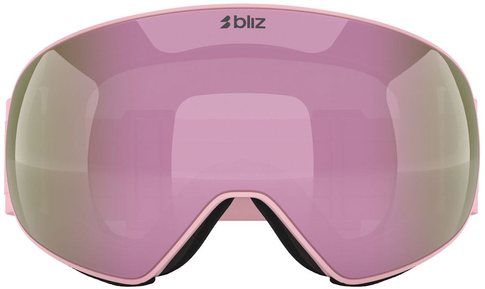 Bliz floz brown w pink multi - masque de ski