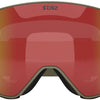 Bliz floz brown w red multi - masque de ski