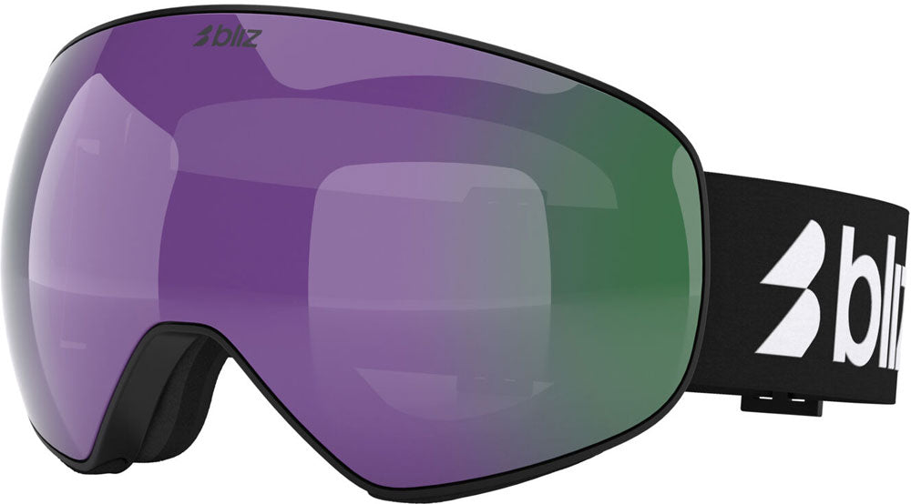 Bliz floz brown w purple multi - masque de ski