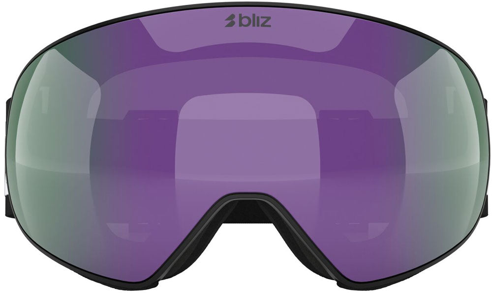 Bliz floz brown w purple multi - masque de ski