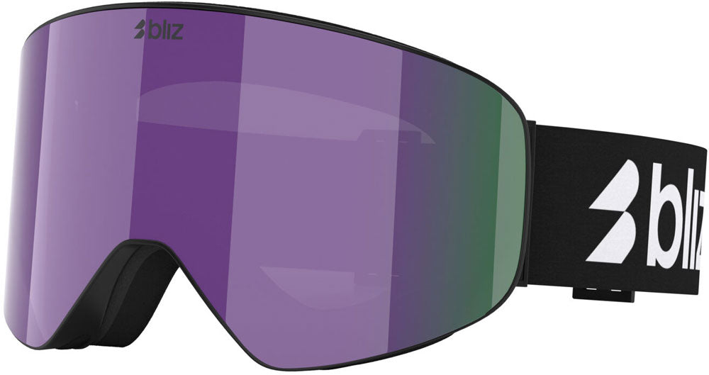 Bliz flow brown w purple multi - masque de ski
