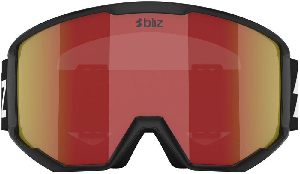 Bliz spark brown w red multi - masque de ski