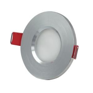 Spot encastrable Tronix fixe rond 84mm aluminium brossé ip65 - 5011010