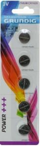 Pile bouton lithium Grundig cr1620 3v blister(5) - 3214200