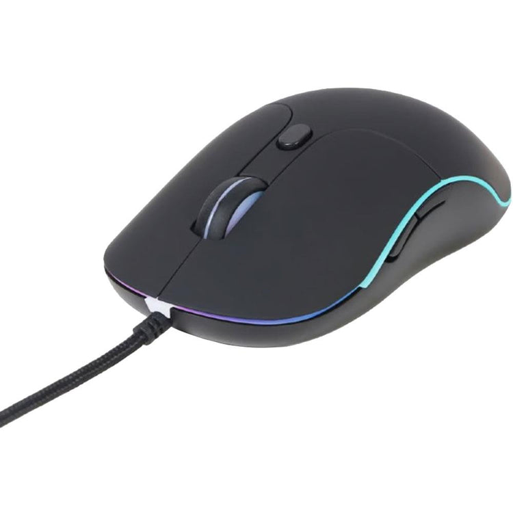 Souris optique Gembird USB noire avec éclairage