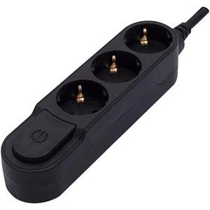 Chacon design tcd ra 3v 3m avec interrupteur noir - 6872760