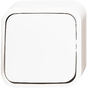 Interrupteur en saillie blanc Busch Jaeger - 4693140