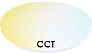 Plafonnier LED V-tac 255mm 12w tri-blanc - 5017855