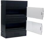 Boîte de distribution Enzo vide 2 rangées avec 2 portes - 4517680