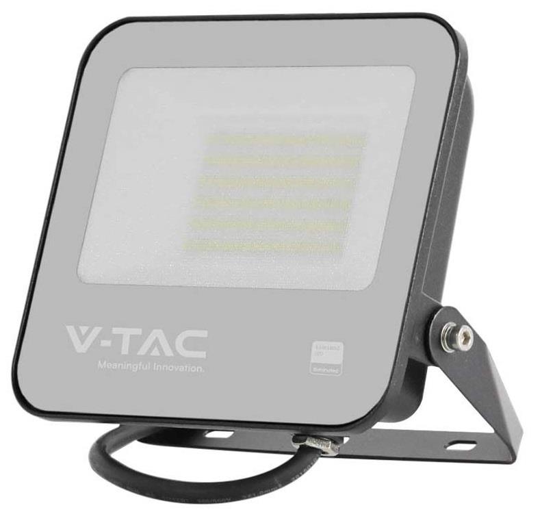 Lampe de chantier LED V-tac | 50w | 3000k | noir | 5740lm | Slimline Pro - 9332035