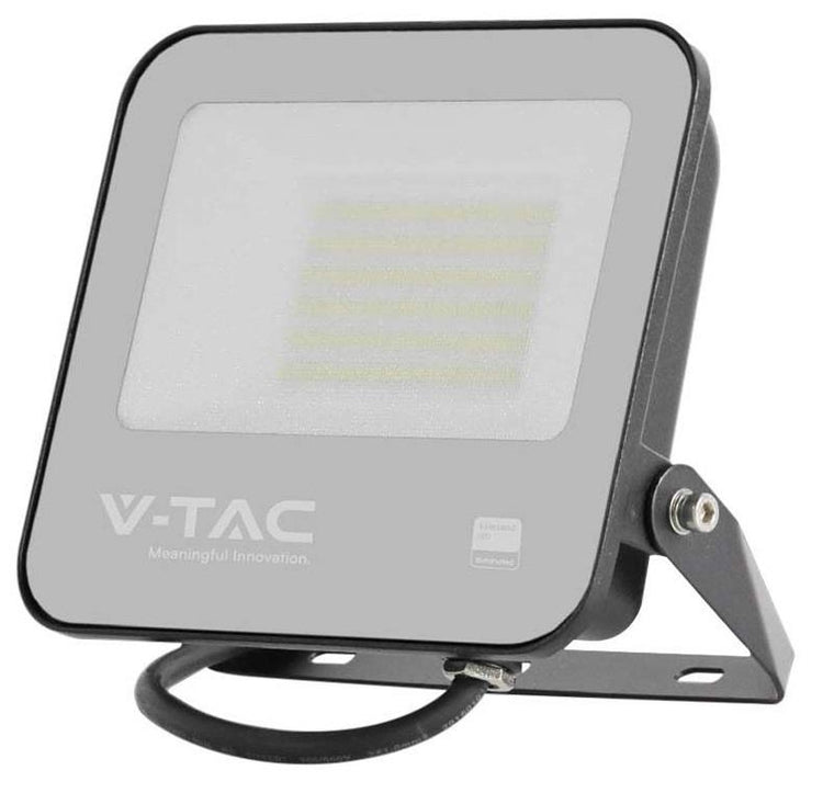 Lampe de chantier LED V-tac | 50w | 3000k | noir | 5740lm | Slimline Pro - 9332035