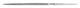 Lime ronde Bahco sandvik 4 k2 mi-douce