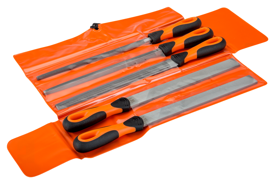 Bahco sandvik jeu de limes 5 pièces 10